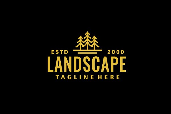 Download Vintage Spruce Logo Template
