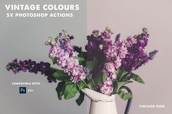 Download Vintage Colours PS Actions (40% off)