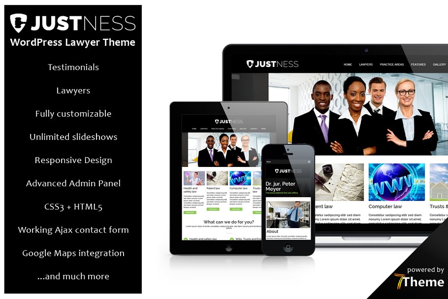 Download Justness - responsive Lawyer Theme