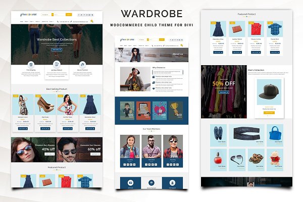 Download Wardrobe–WooCommerce Divi Theme