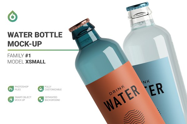 Download Water Bottle Mockup