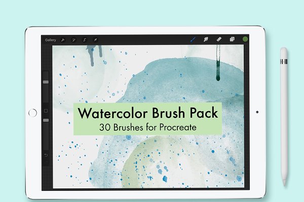 Download Watercolor Brushes for Procreate