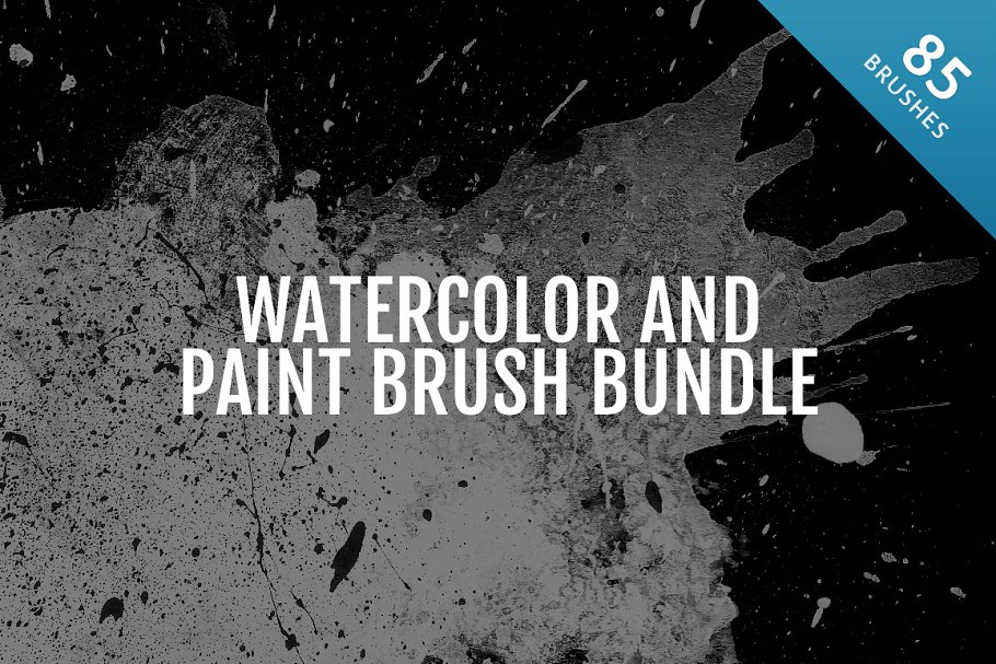 Download Watercolor and Paint Brushes Bundle
