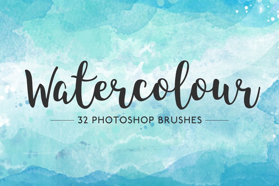 Download Watercolor Photoshop Brushes