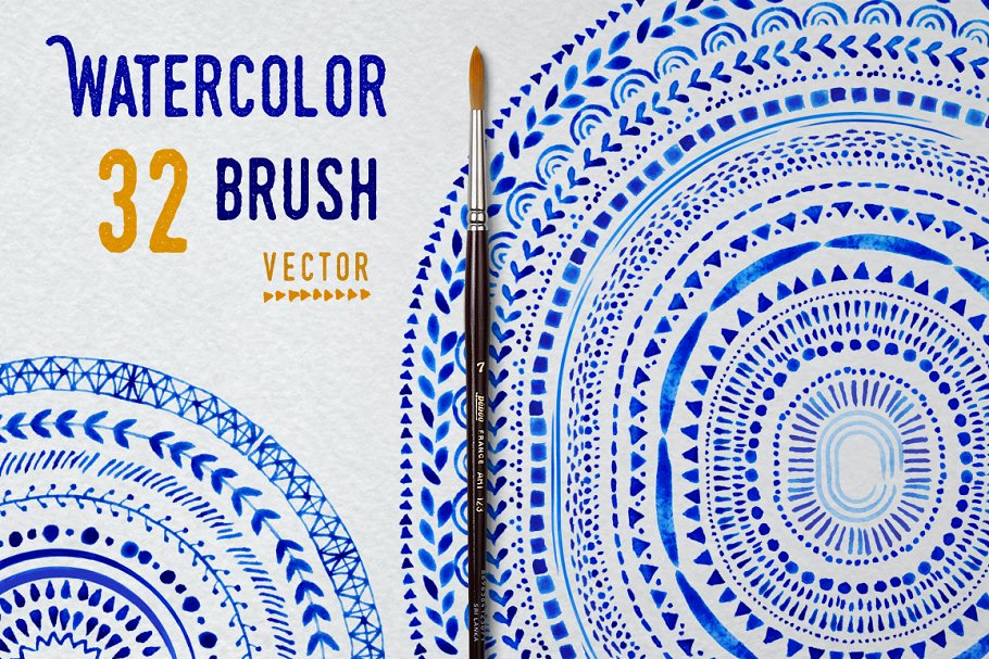Download Vector Watercolor Brushes