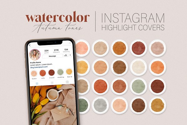 Download Autumn Instagram Highlight Covers
