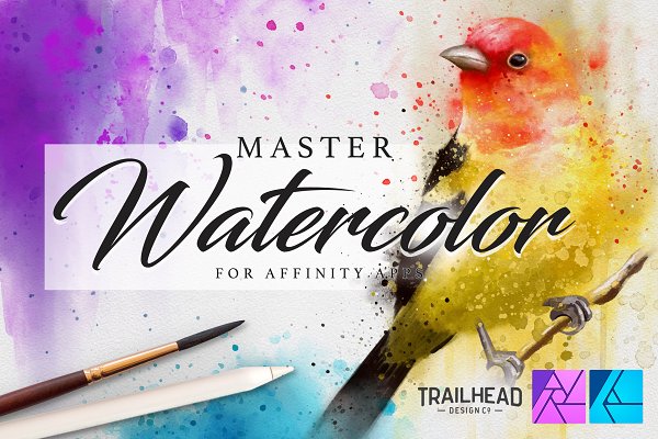Download Master Watercolor Affinity Brushes