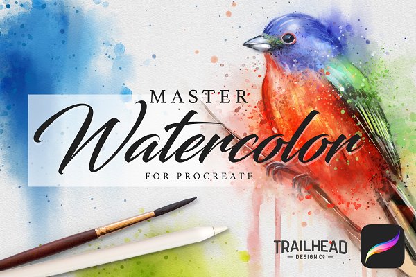 Download Master Watercolor Procreate Brushes