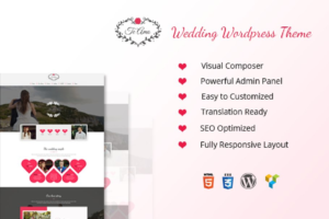 Download TeAmo - Wedding WordPress Theme