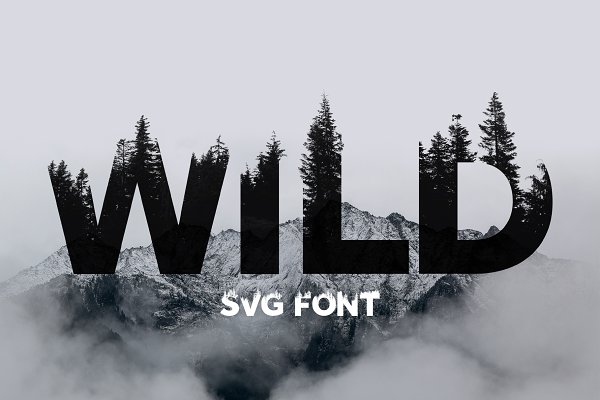 Download Wild wilderness woodland font