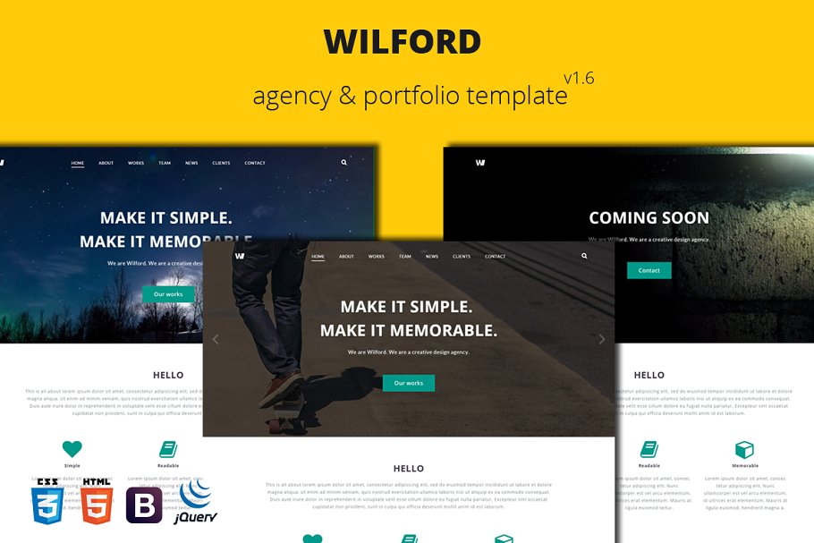 Download Wilford – Responsive Agency Template