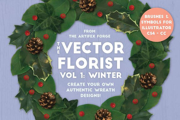 Download The Vector Florist - Brushes: Winter