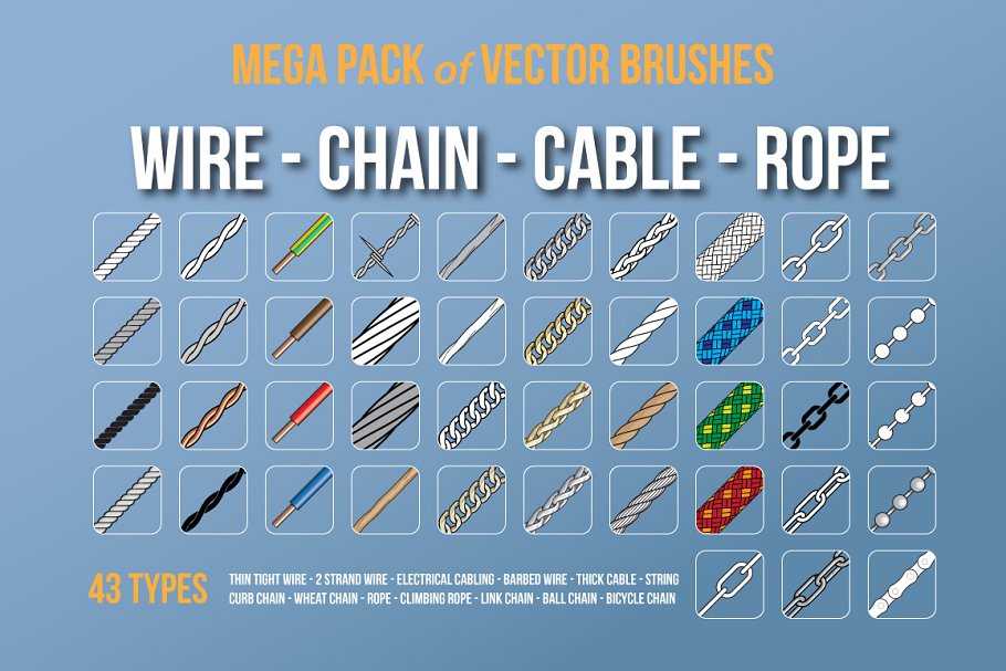 Download Wire Chain Cable Rope Brushes
