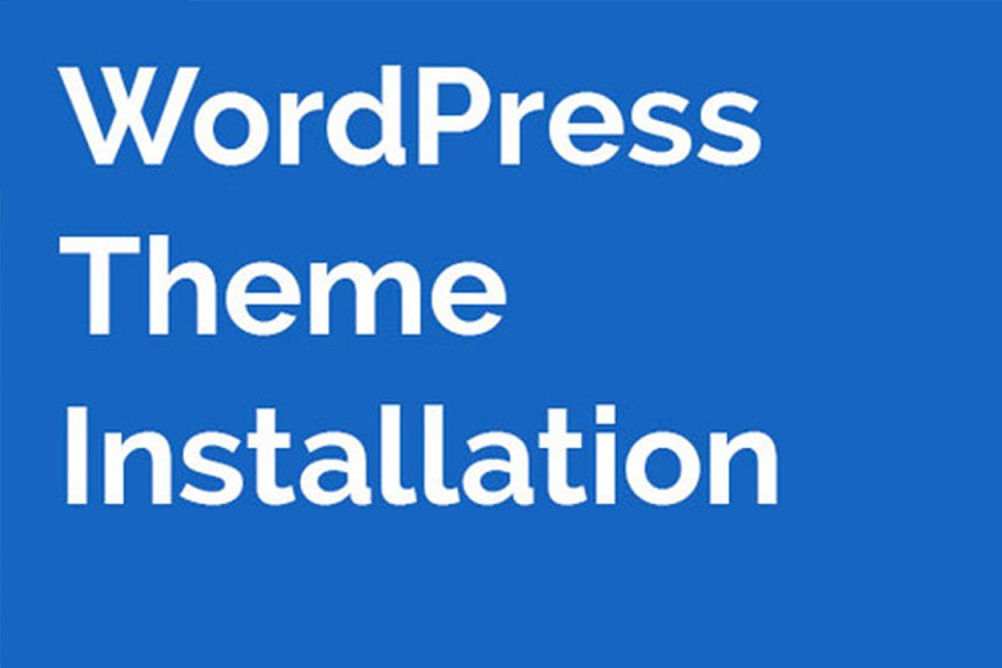 Download WordPress Theme Installation