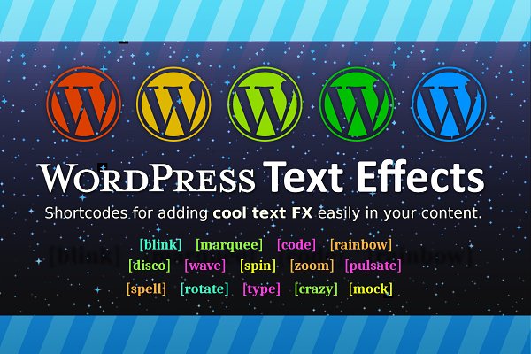 Download WordPress Text Effects