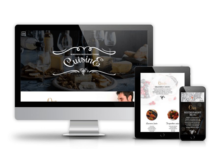 Download Cuisine - WordPress restaurant theme