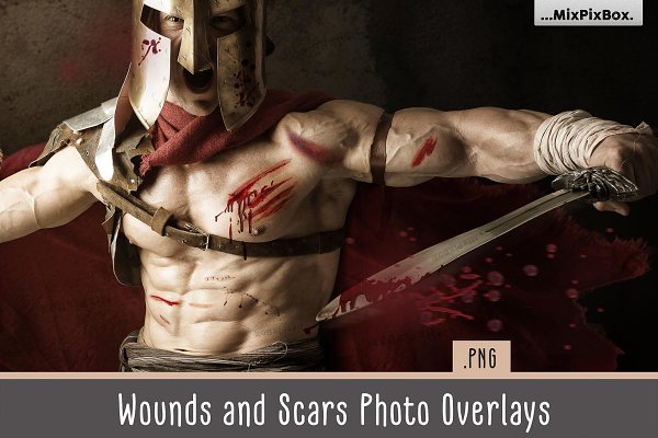 Download Wounds and Scars Overlays