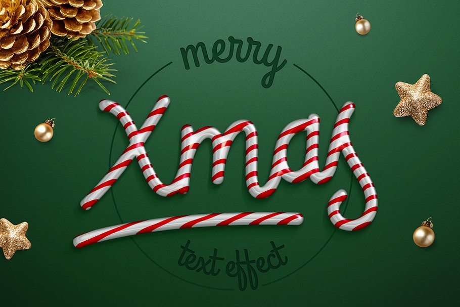 Download Christmas text effect