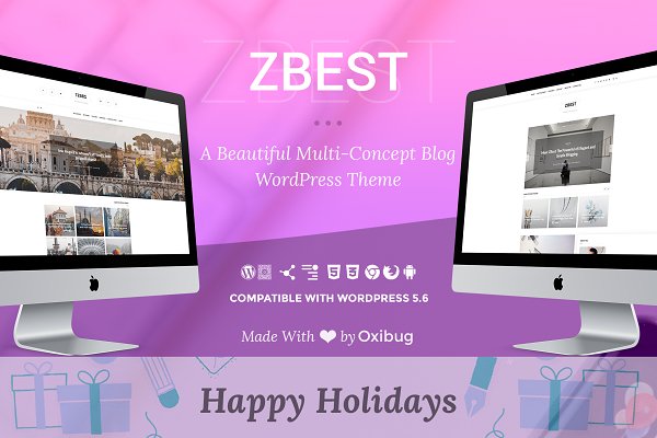Download ZBest - Multi-Concept Blog Theme