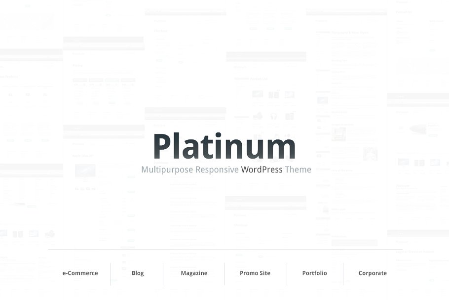 Download Platinum – Multipurpose WP Theme