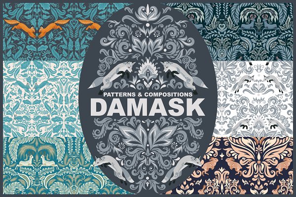 Download DAMASK. Patterns & Compositions.