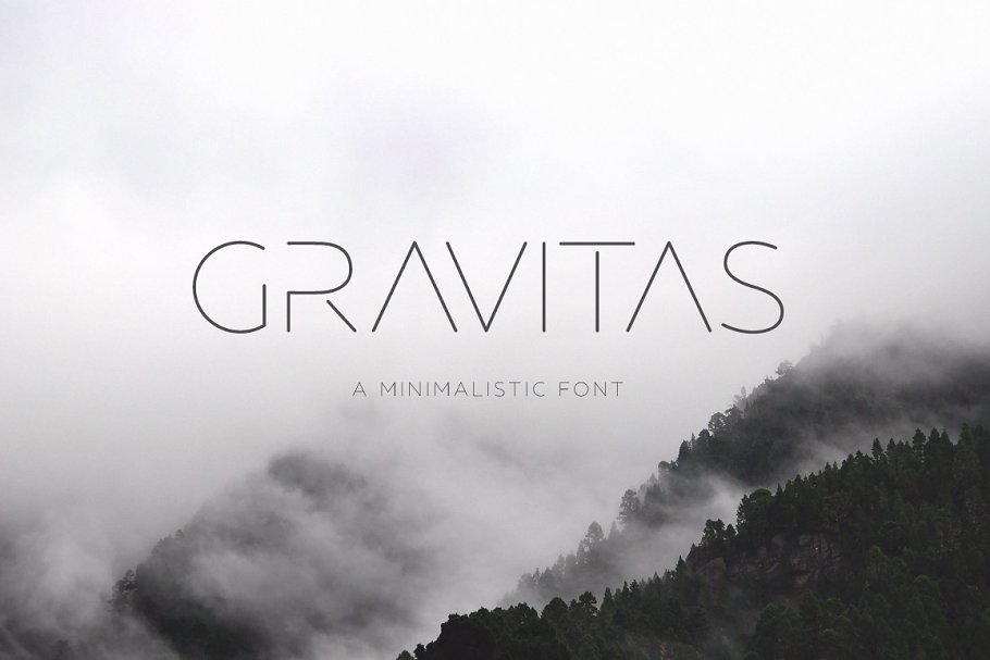 Download GRAVITAS | Modern font