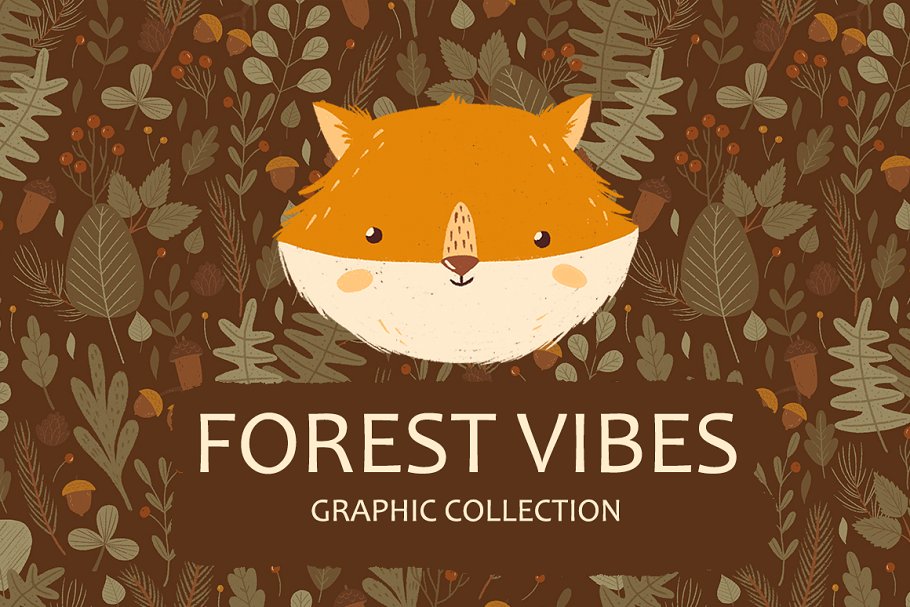 Download Forest Portrait Animals Set