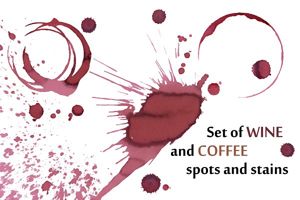 Download Coffee and wine stains